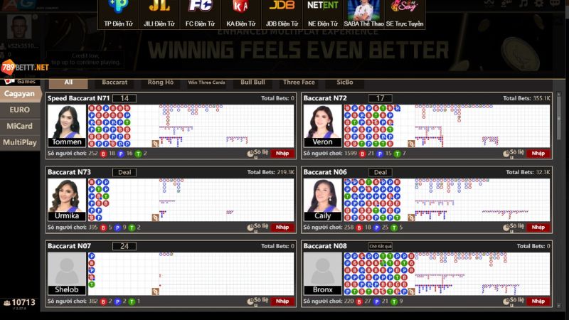 Game bài Baccarat